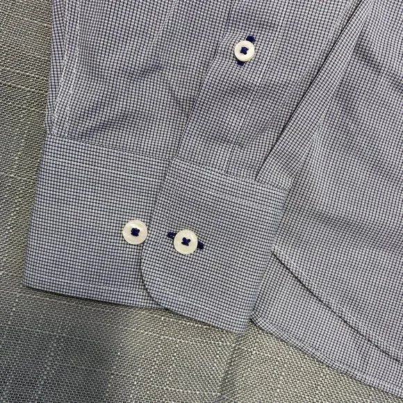 UNTUCKit Gray Casual Button Down Shirt with Classic Collar - Picture 4 of 7